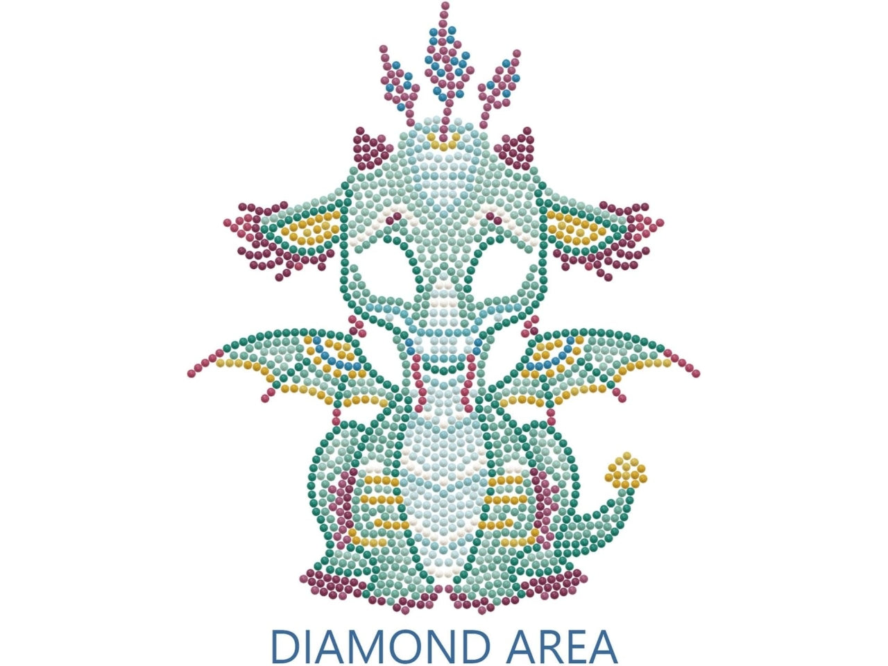 Diamond dotz box ariel baby dragon