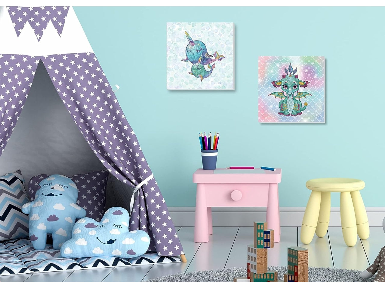 Diamond dotz box ariel baby dragon