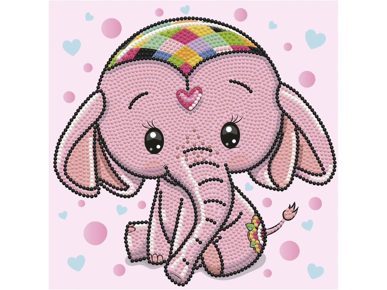 Diamond dotz box elefante baby princess