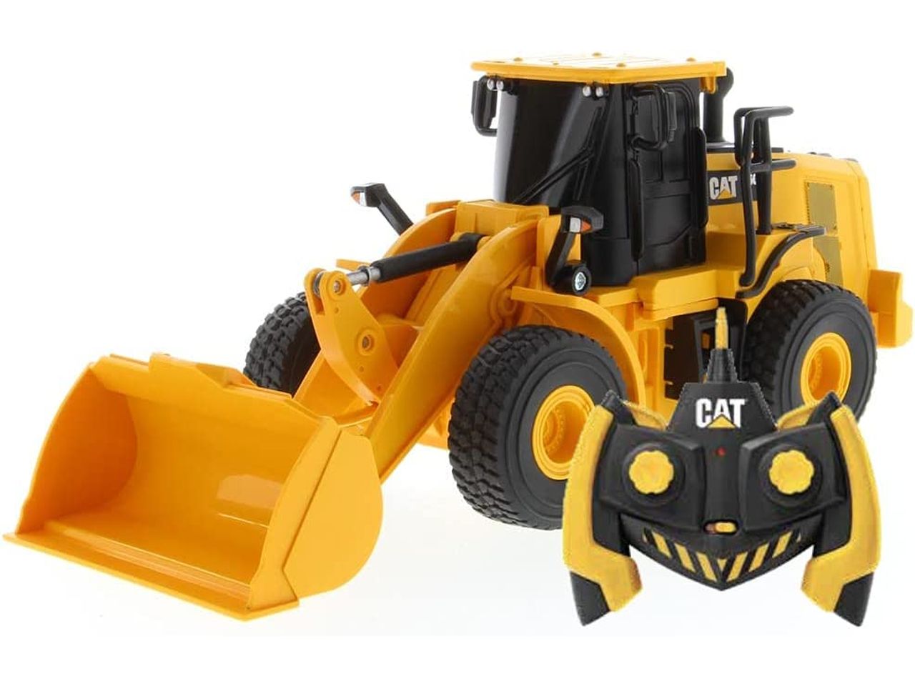 Veicolo cat 950m wheel loader radiocomandato 1:35 con funzionamento a batteria