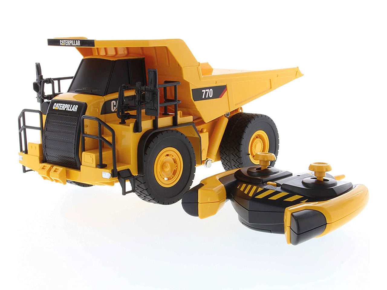 Mezzo da lavoro radiocomandato scala 1:35 cat 770 mining truck con funzionamento a batteria