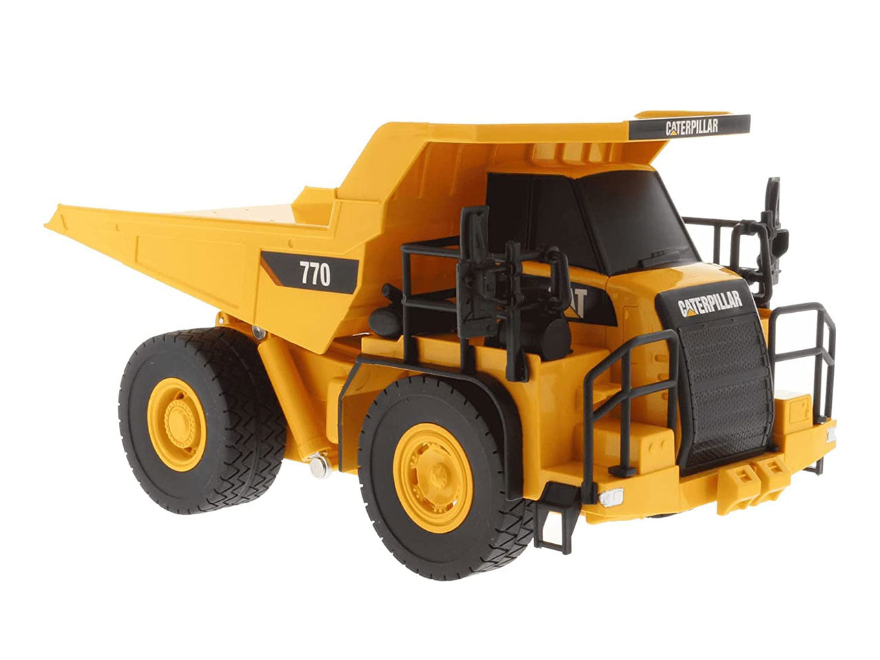 Mezzo da lavoro radiocomandato scala 1:35 cat 770 mining truck con funzionamento a batteria