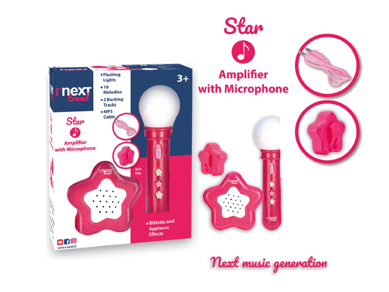 Microfono con amplificatore star