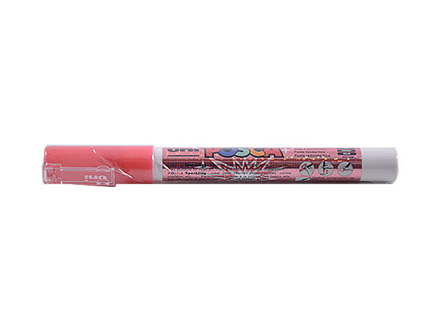 Uniposca fine glitter rosso pc3ml