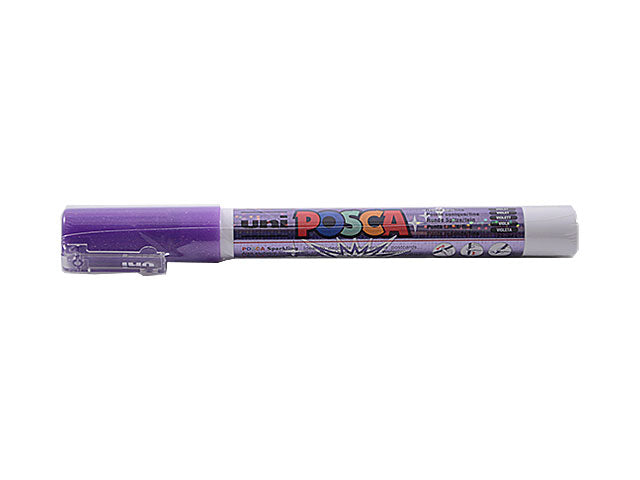 Uniposca fine glitter viola pc3ml