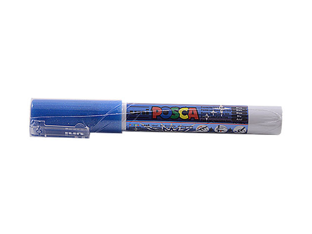 Uniposca ultrafine glitter blu pc1ml