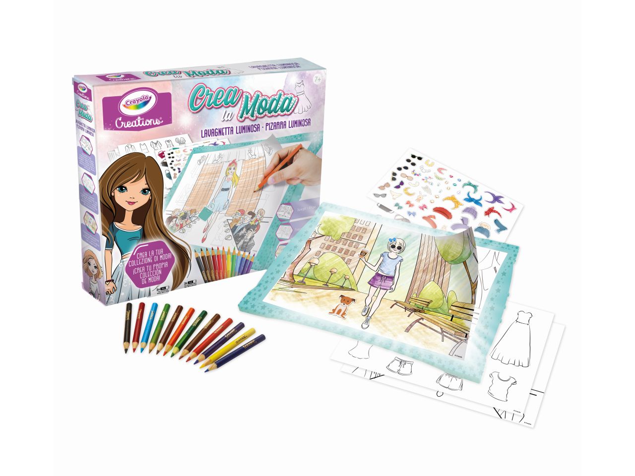 Creations crea la moda - lavagnetta luminosa