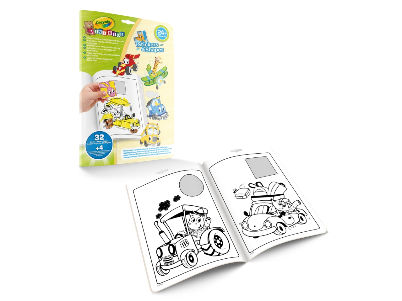 Album color & shapes whimsical wheels