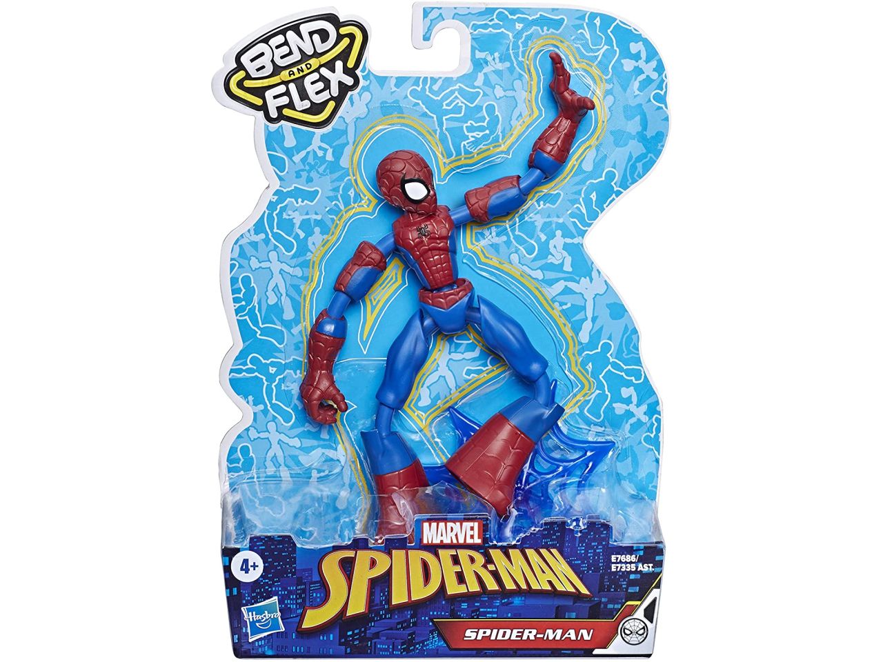 Spiderman bendy figures ast. e73355l0$