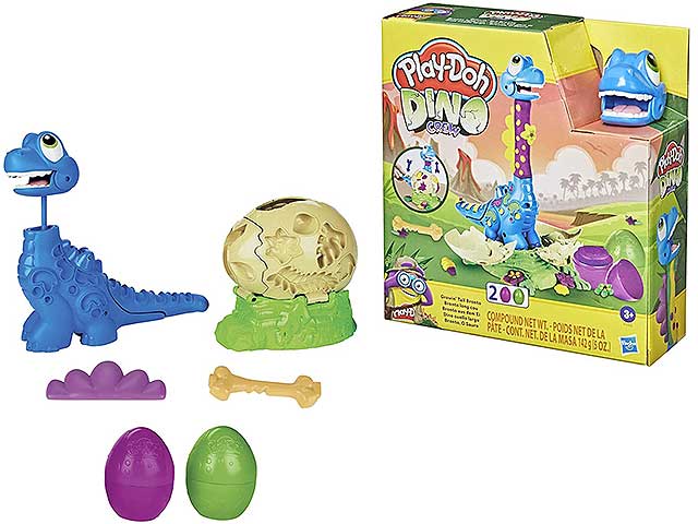 Play-doh brontosauro che scappa f15035lo
