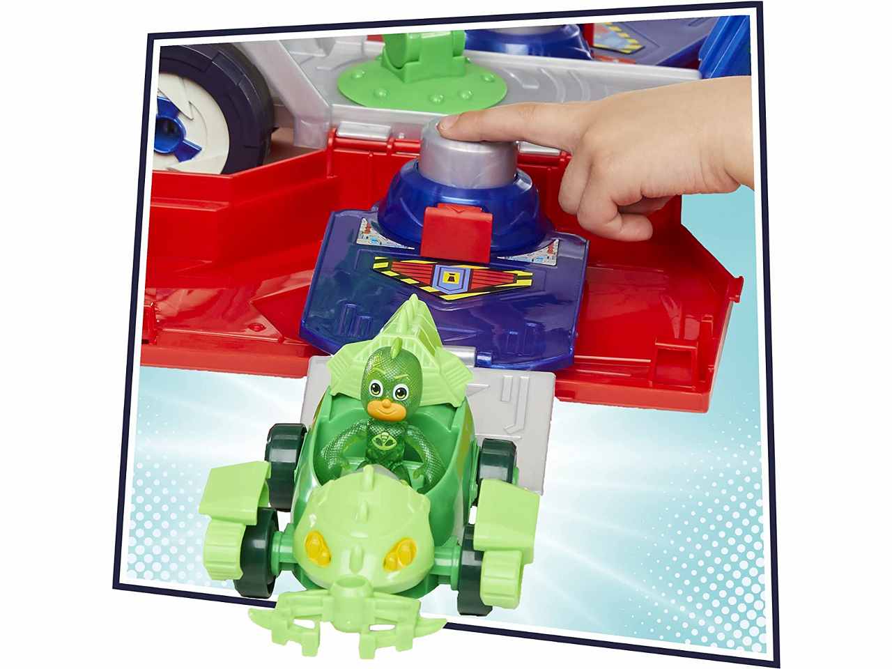 Pj masks camion lanciatore 2 in 1 55cm
