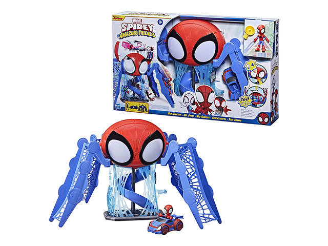 Spidey webquarters playset f14615l0