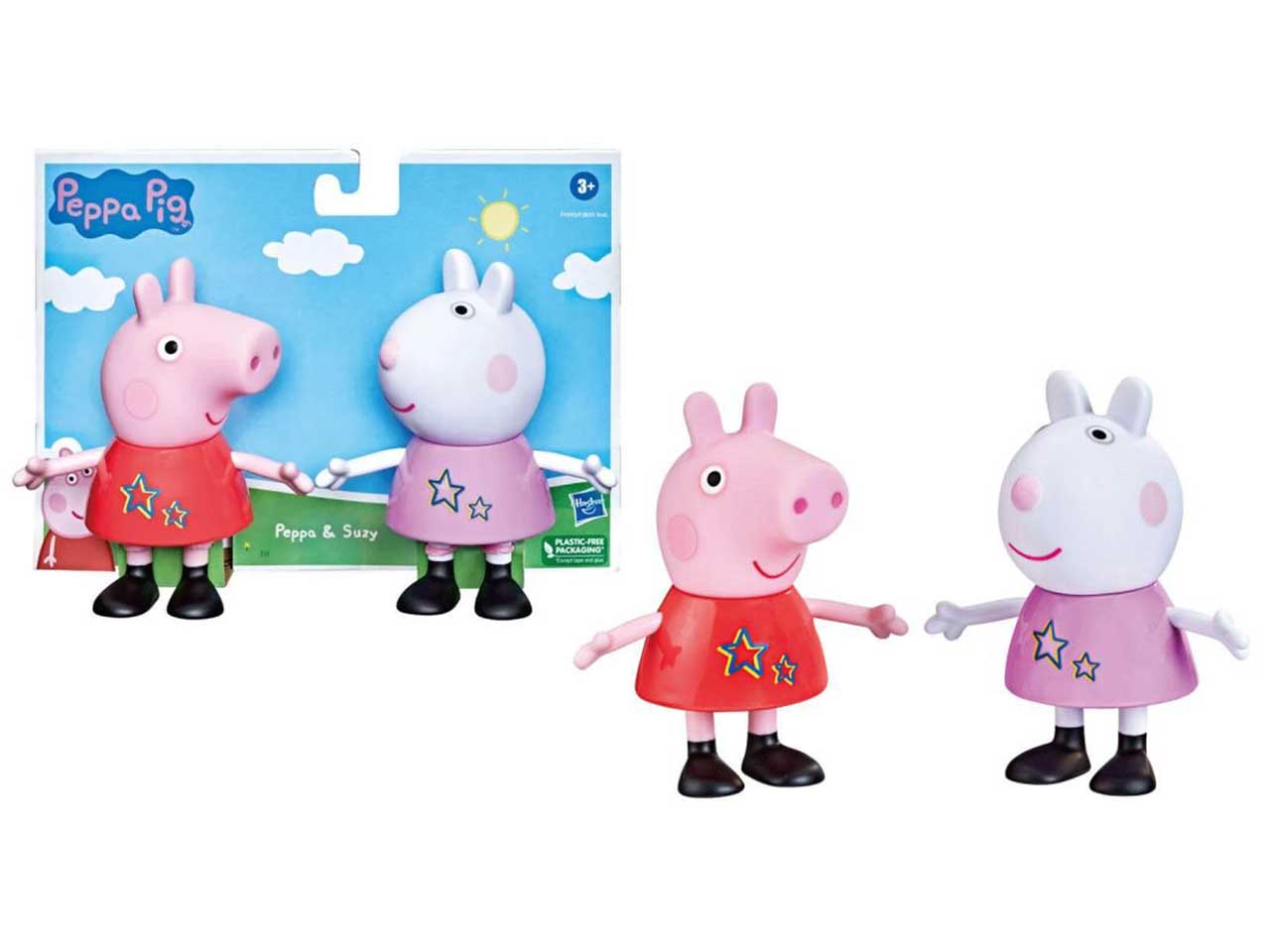 Peppa pig peppa and suzy