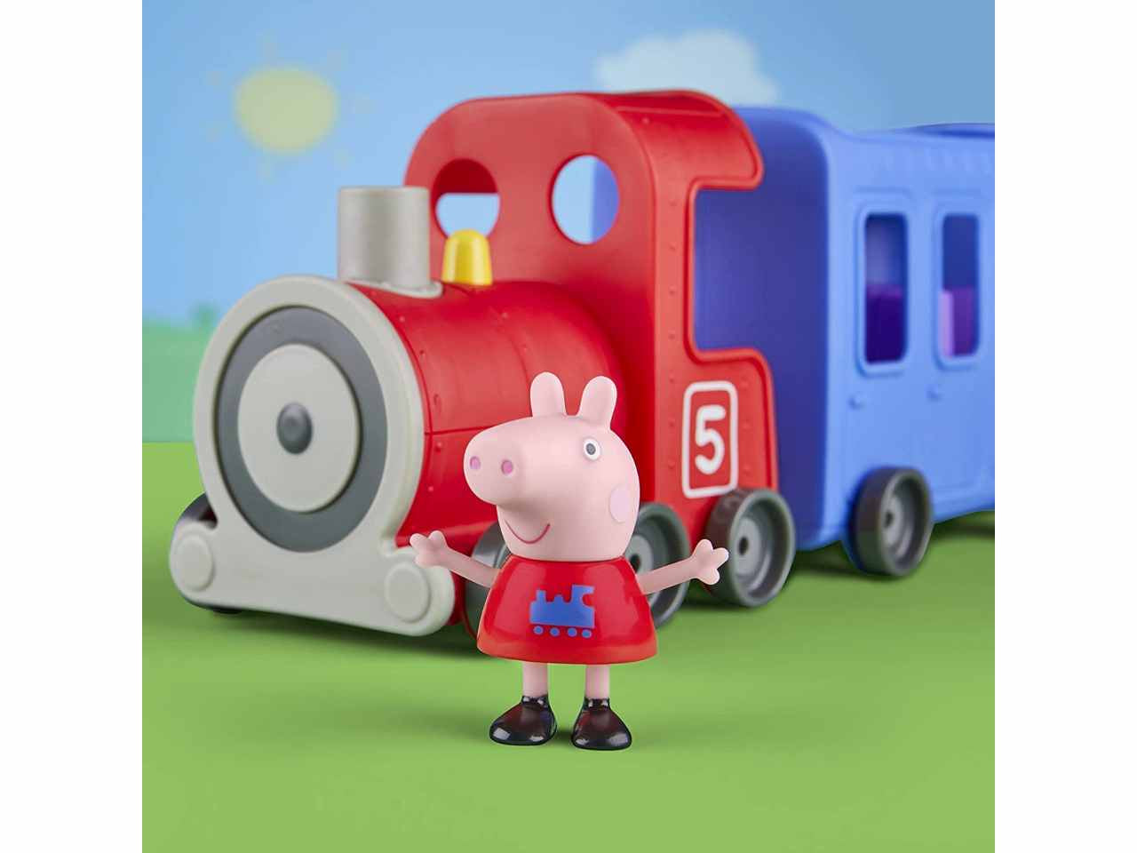 Peppa pig il treno della signorina rabbit$