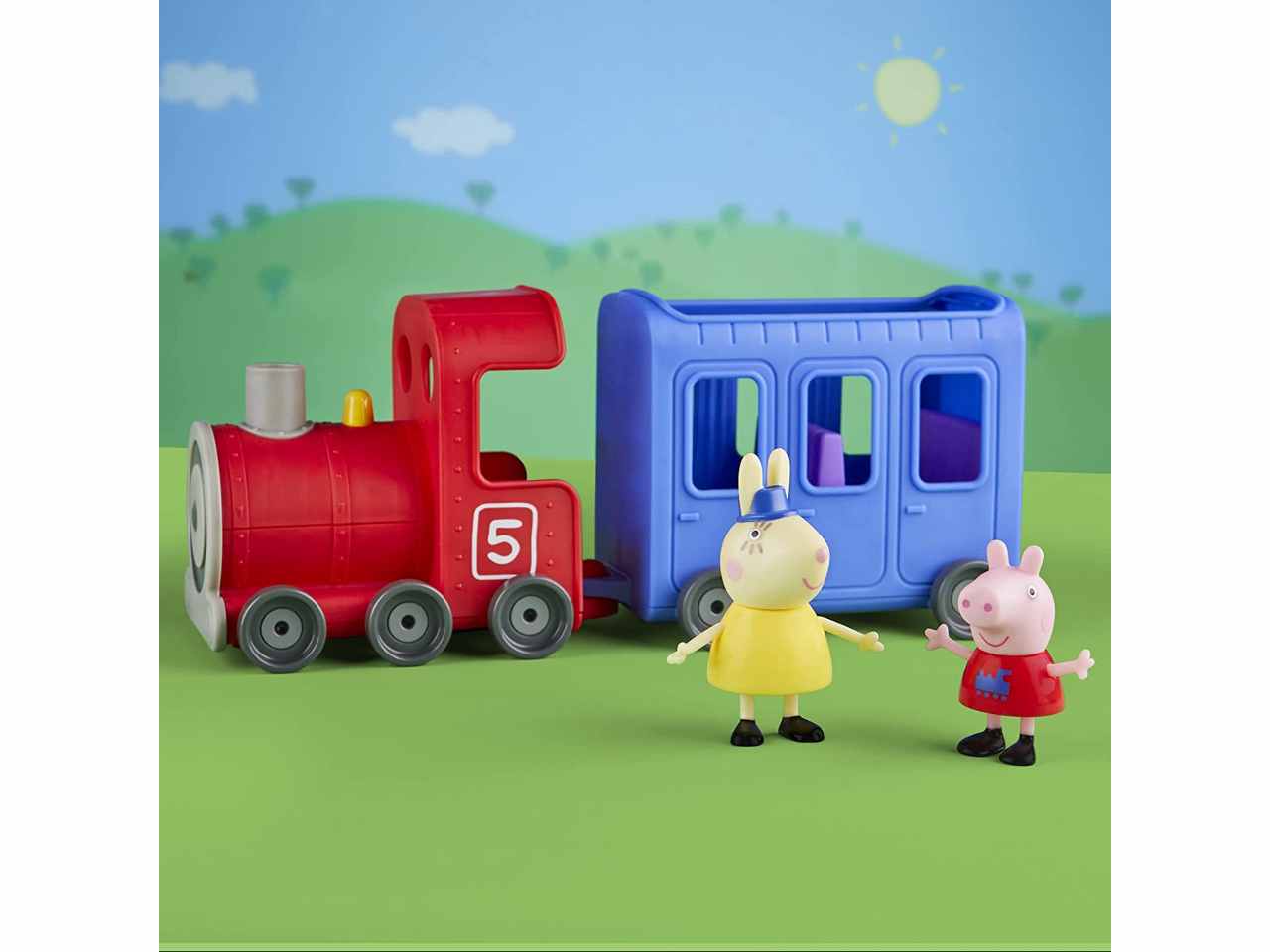 Peppa pig il treno della signorina rabbit$