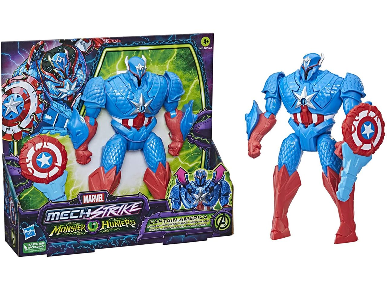 Marvel monster hunter cap suit