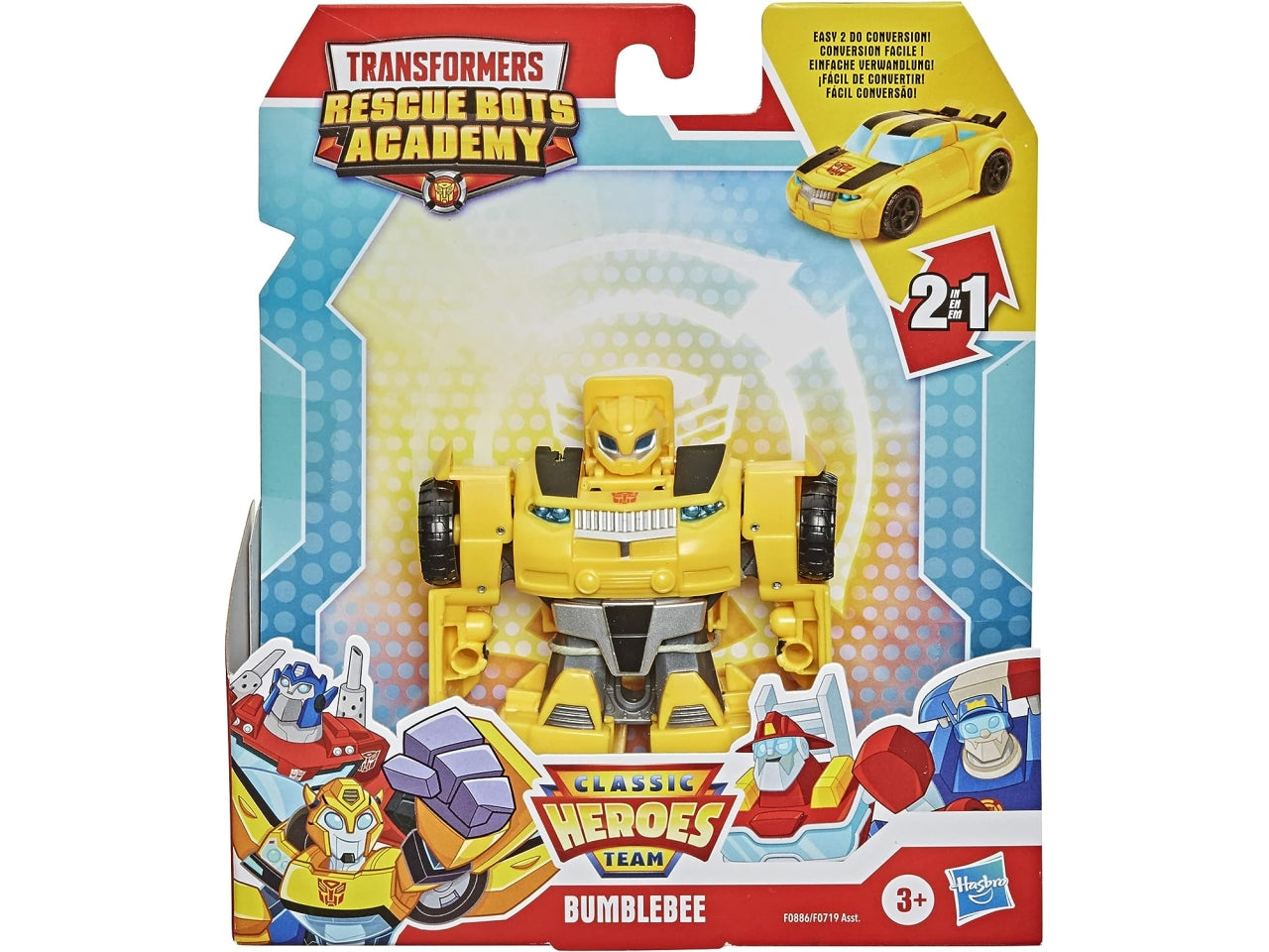 Transformer classic heroes team f07195l22