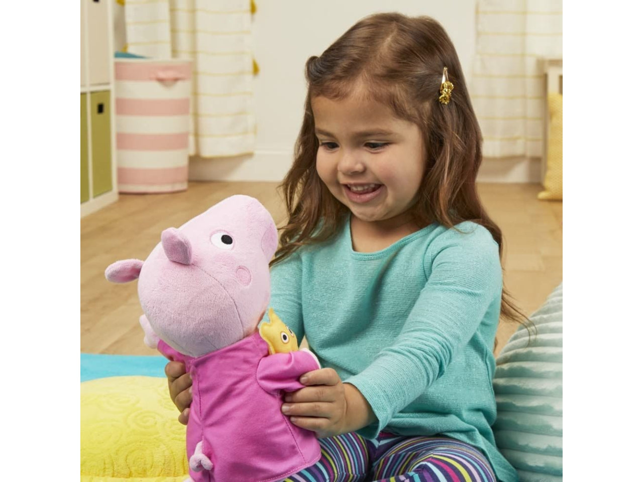Peluche Lullabies musicale Peppa Pig per bambini dai 18 mesi+, Hasbro