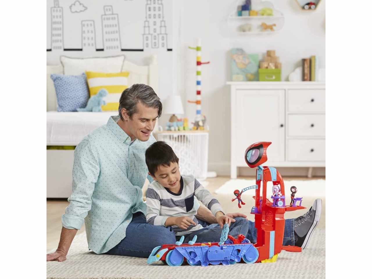 Spidey playset quartier gen.f37215l0$