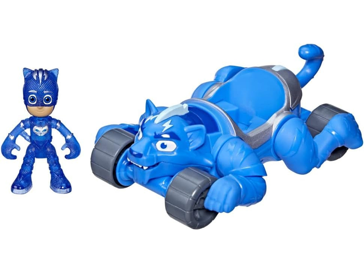Pj Mask deluxe, veicolo animale con personaggio, modelli assortiti, per bambini da i 3+ anni