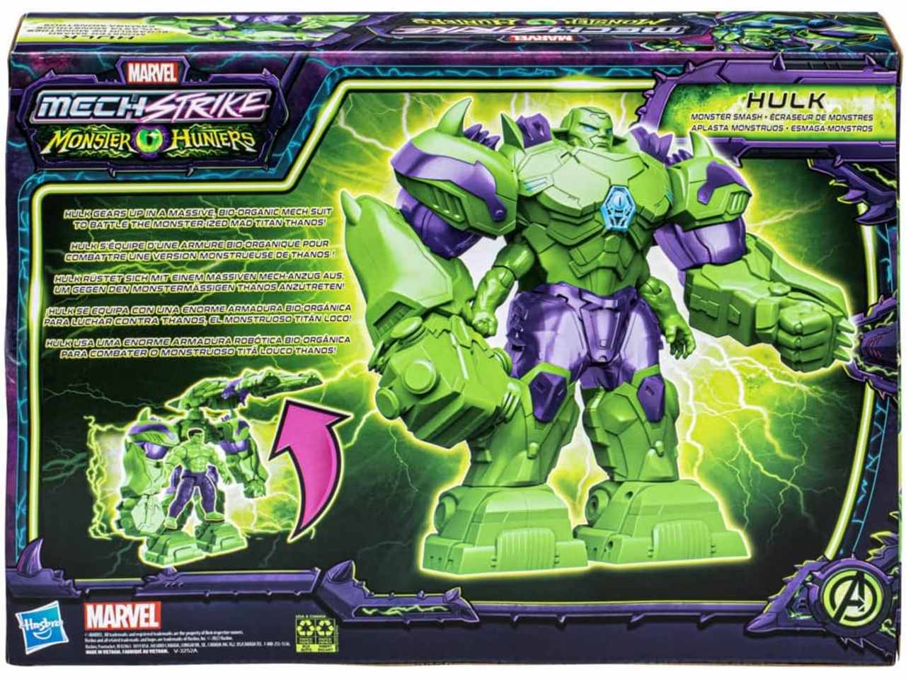 Marvel monster hunters titan hero hulk