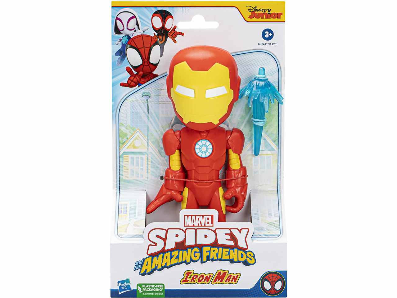Spidey figura mega iron man f61645x0