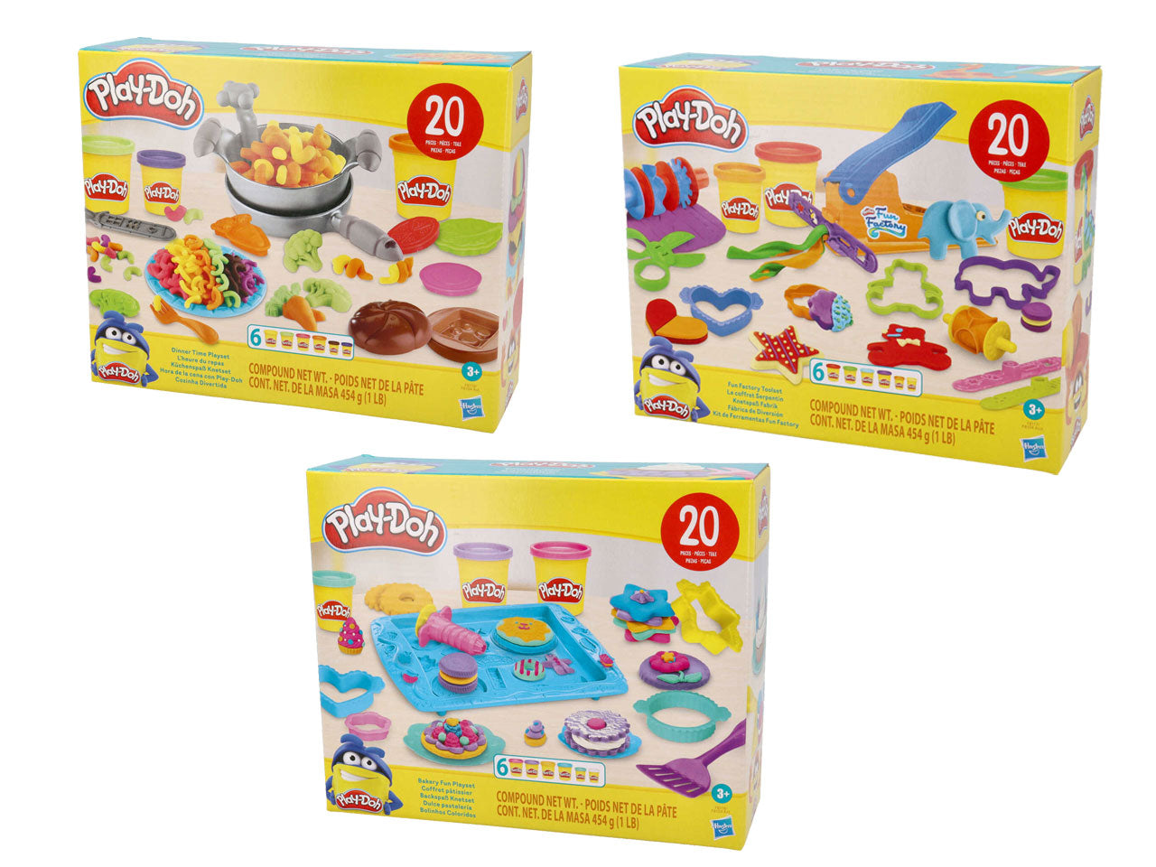 Set creativo Play-Doh Create in 3 modelli assortiti, per bambini 3+ anni - Hasbro