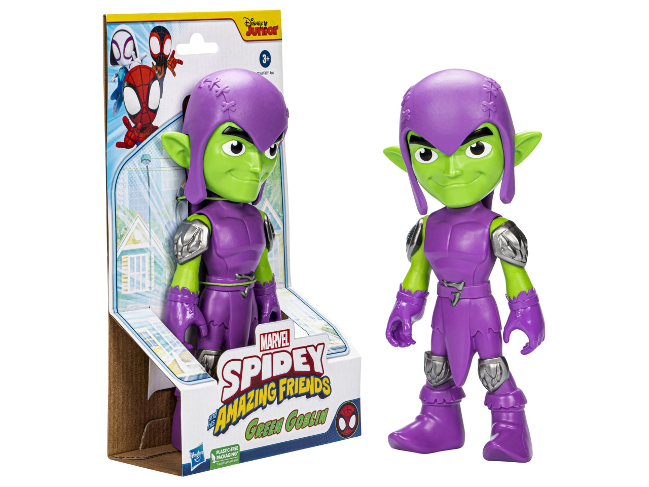 Spidey figura mega green goblin