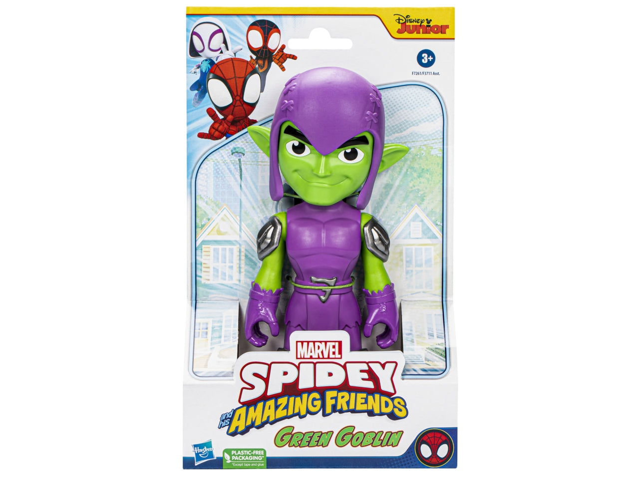 Spidey figura mega green goblin