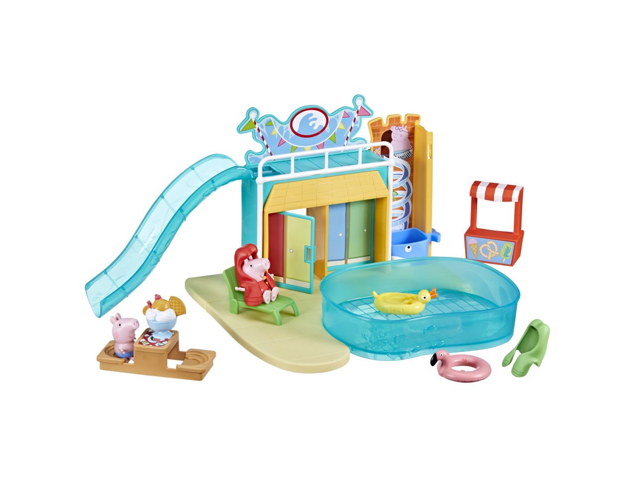 Peppa pig playset acquapark$