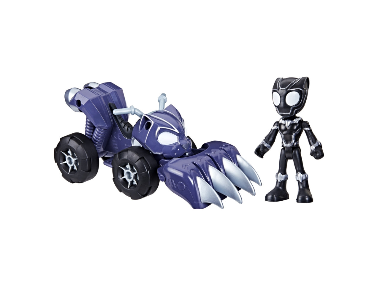 Spidey veicolo con personaggio e accessori - black panther