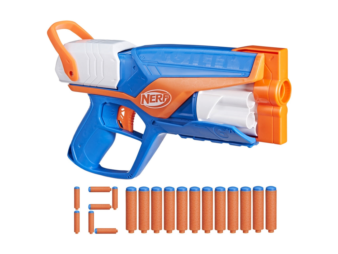 Nerf N-series Agility 12 Proiettili, Pistola giocattolo per bambini - Hasbro