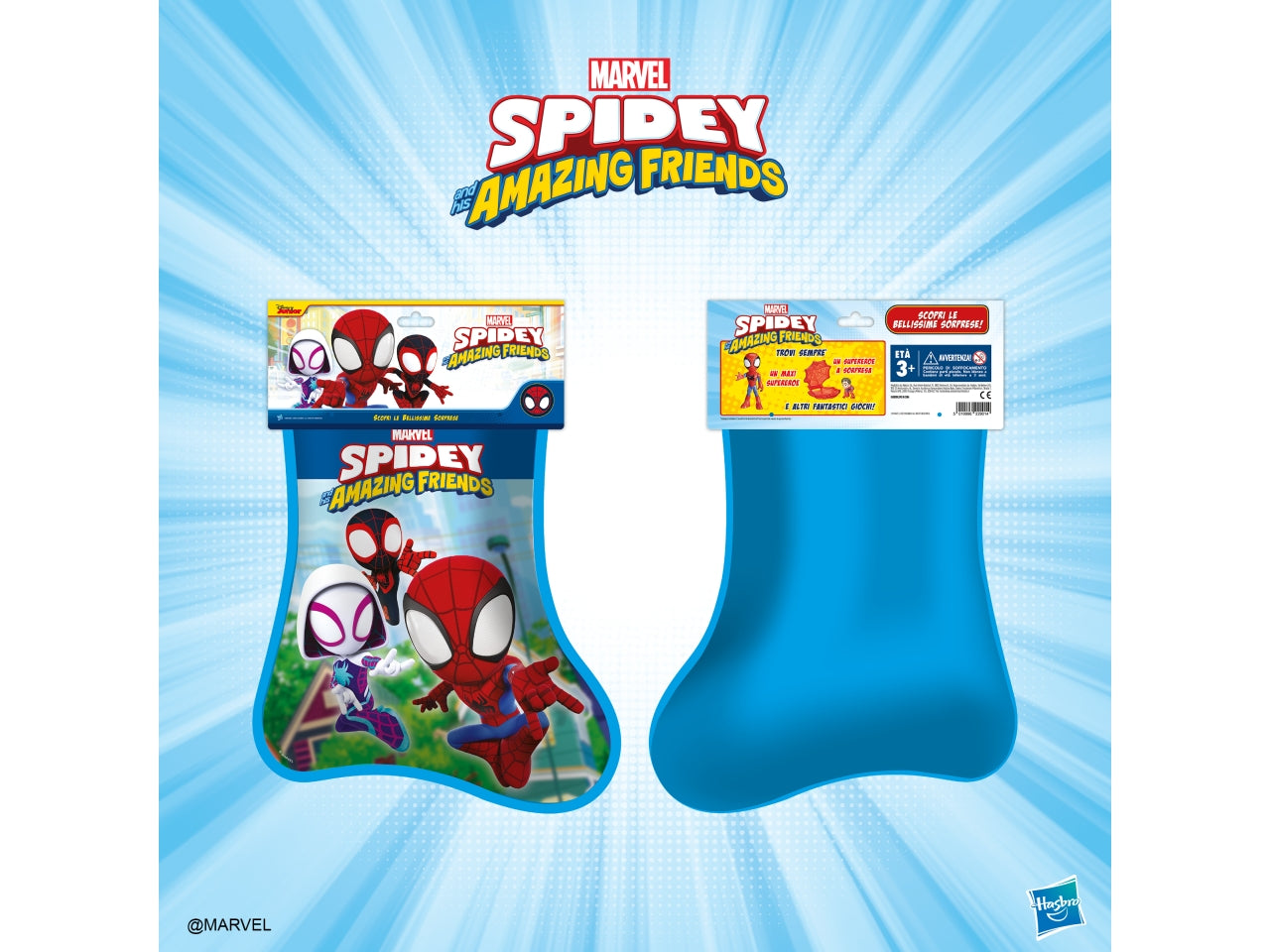 Hasbro calza spidey $