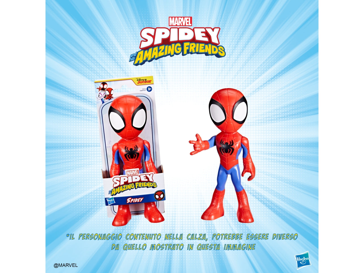 Hasbro calza spidey $