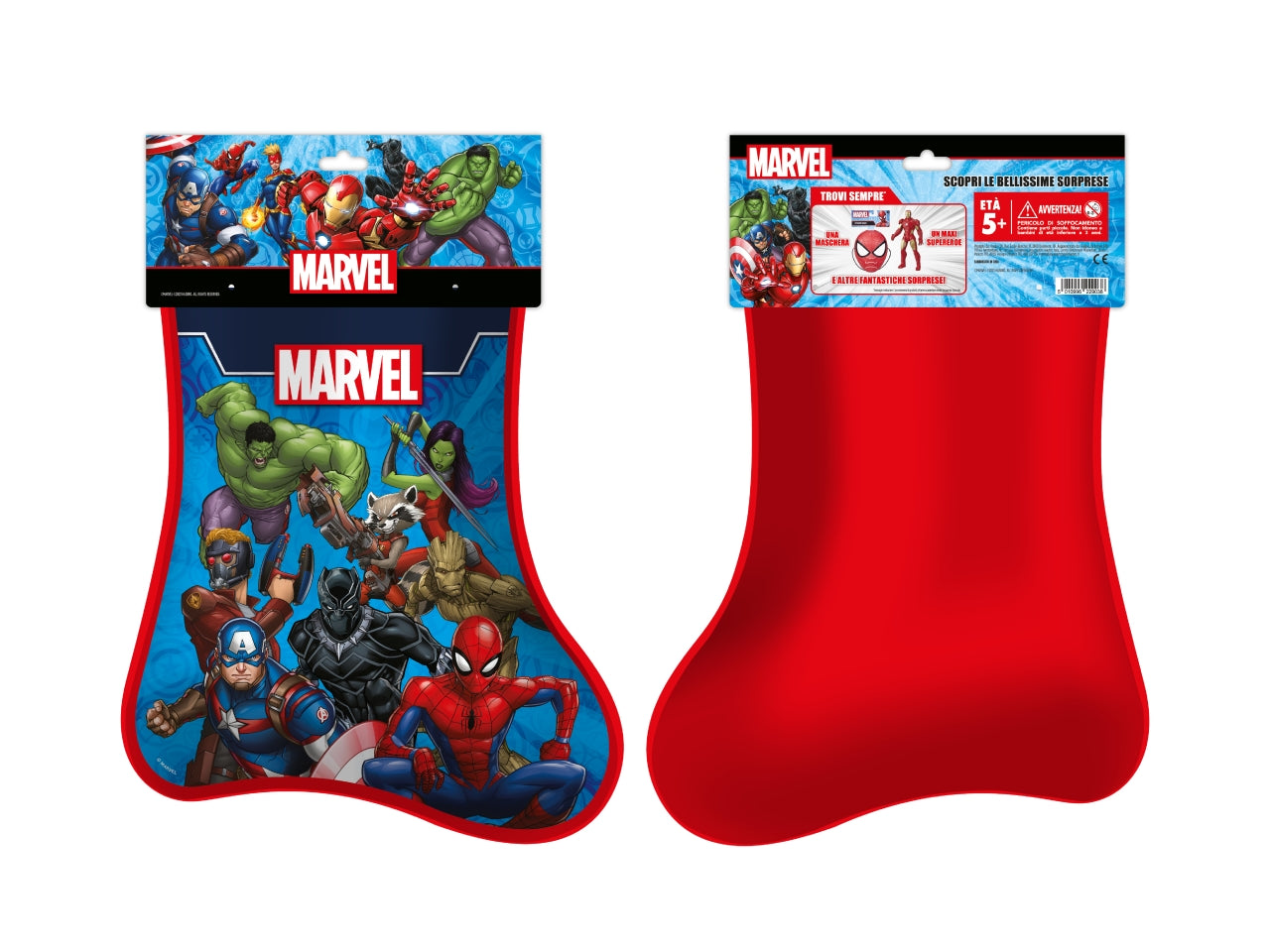 Hasbro calza marvel $
