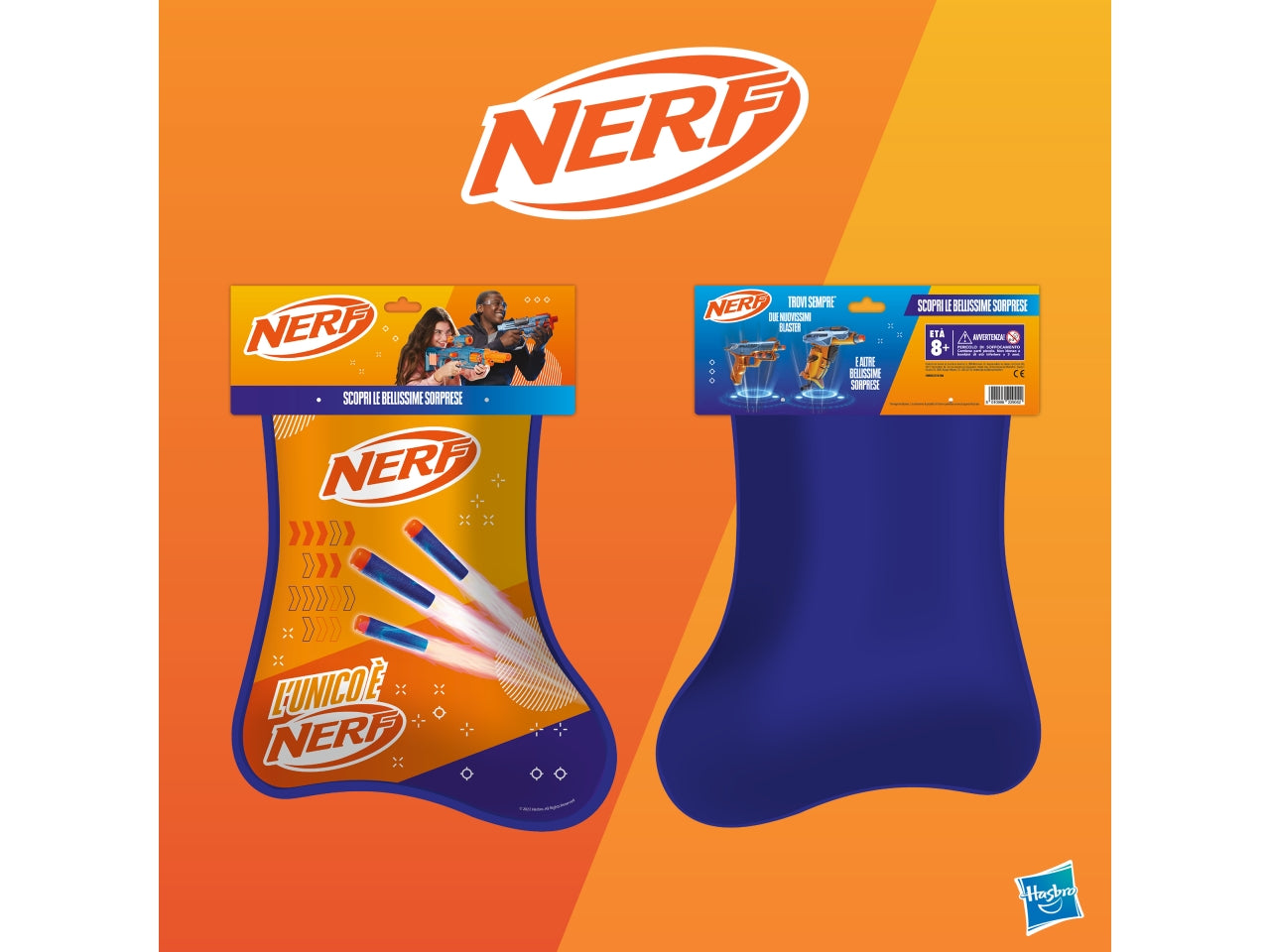 Hasbro calza nerf $