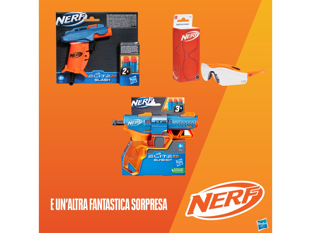 Hasbro calza nerf $