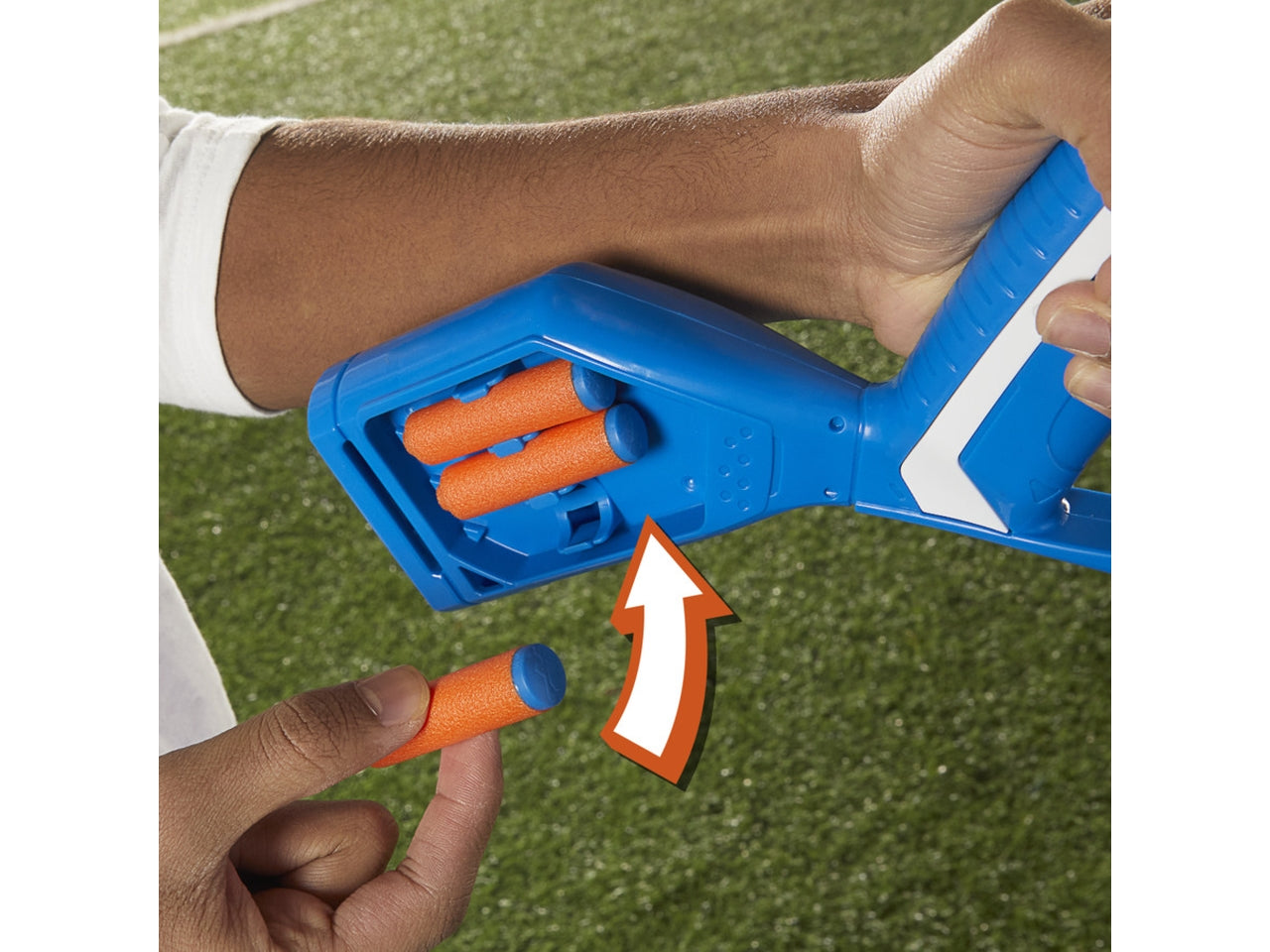 Nerf N-series Strikeback 18 Proiettili, Fucile Giocattolo per bambini - Hasbro