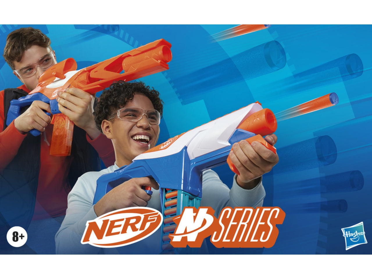 Nerf N-series Strikeback 18 Proiettili, Fucile Giocattolo per bambini - Hasbro