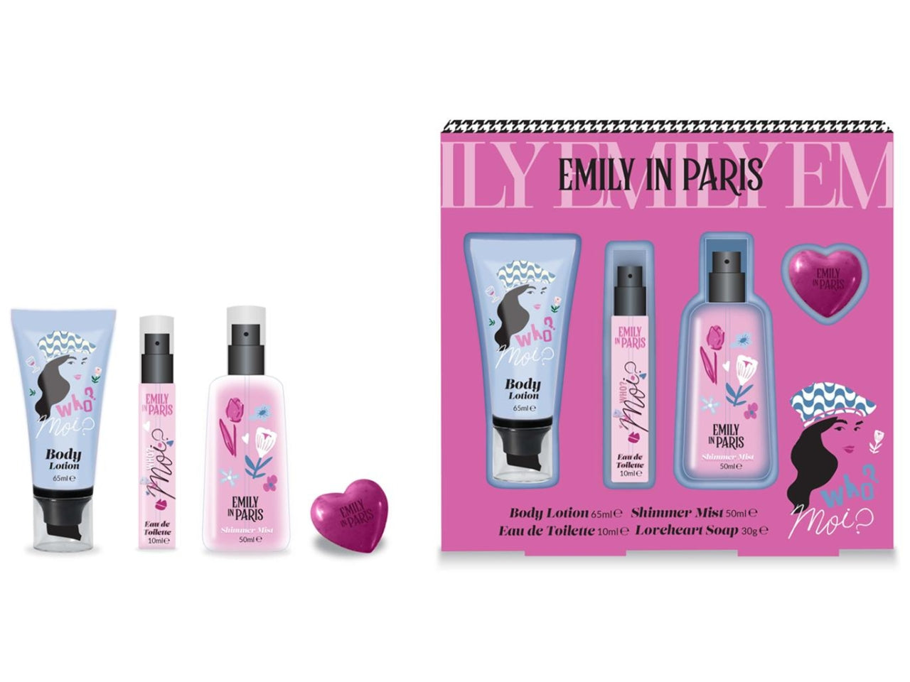 Emily confezione cuore 4 prodotti