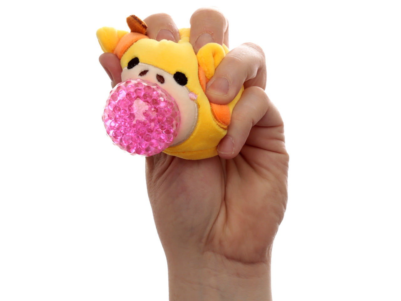 Antistress di peluche a forma di animali con slime