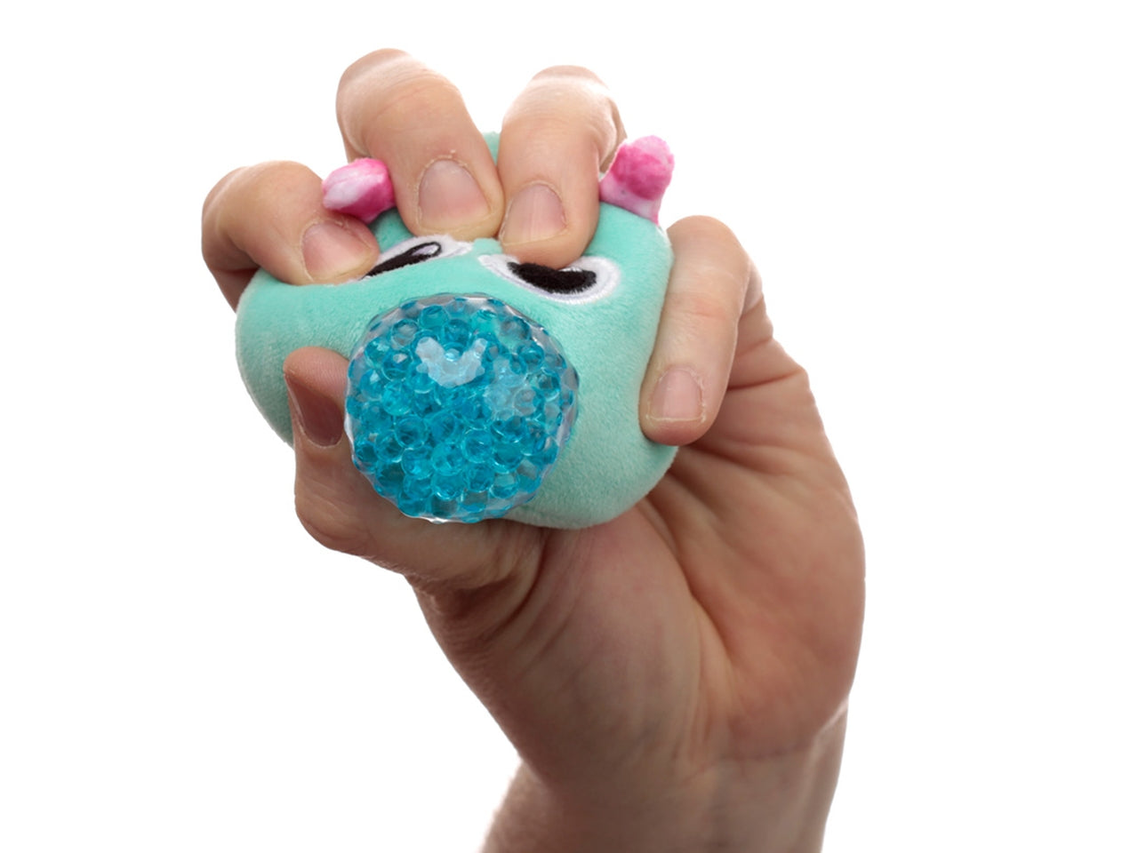 Antistress di peluche a forma di mostri con slime