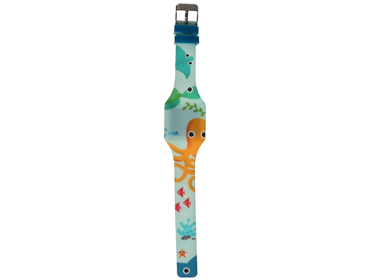Orologio da polso in silicone con immagini di animali marini