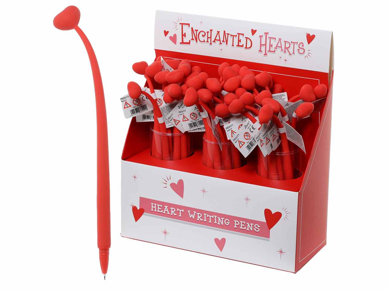 Penna cuore pen171