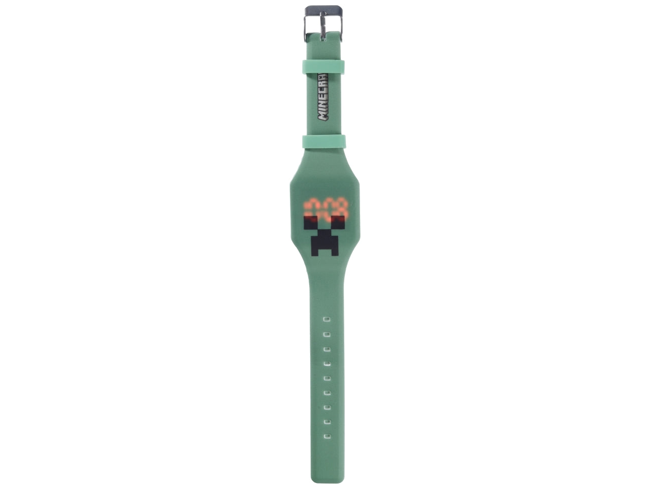 Orologio da polso in silicone con volti di minecraft