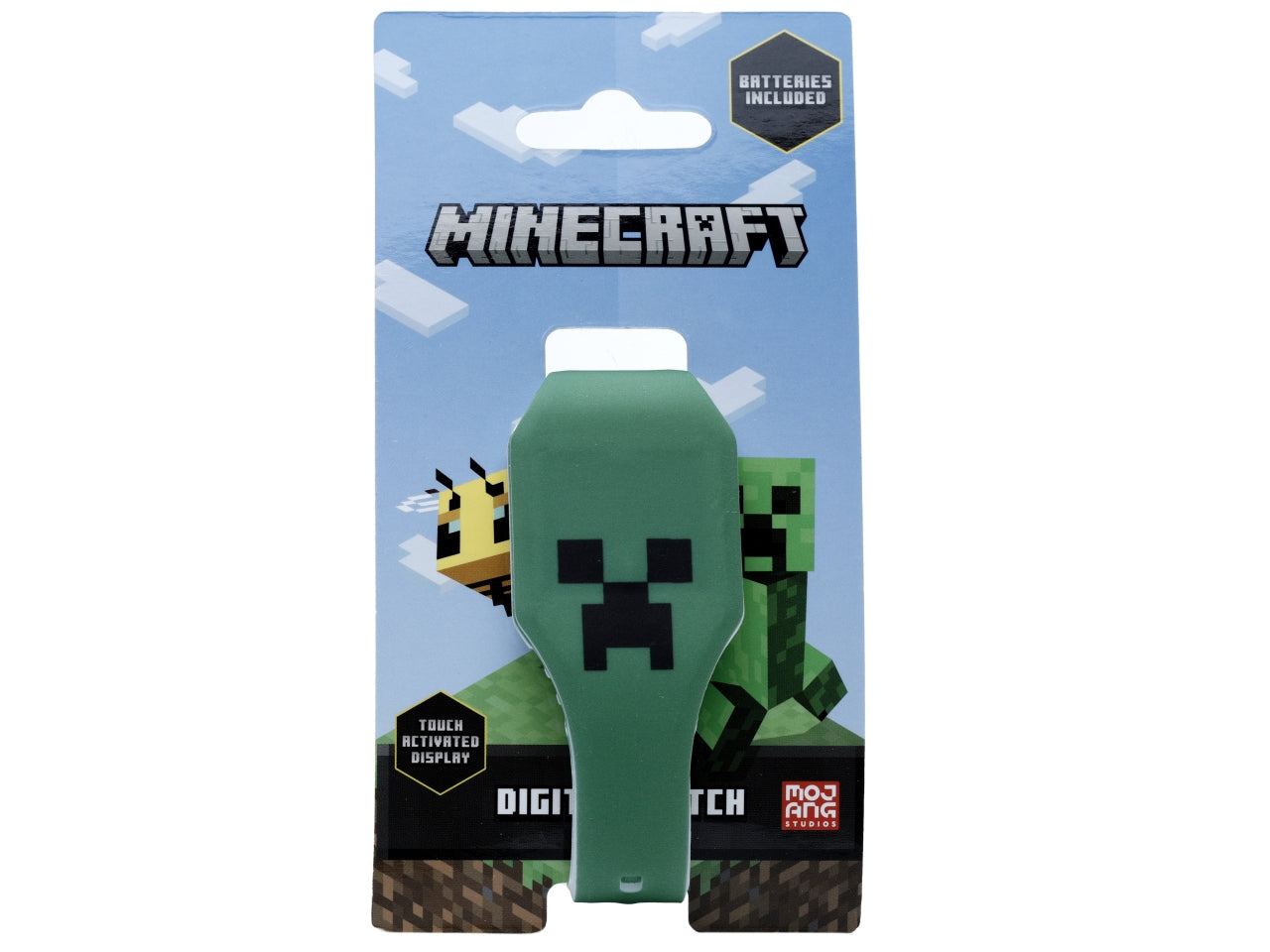 Orologio da polso in silicone con volti di minecraft