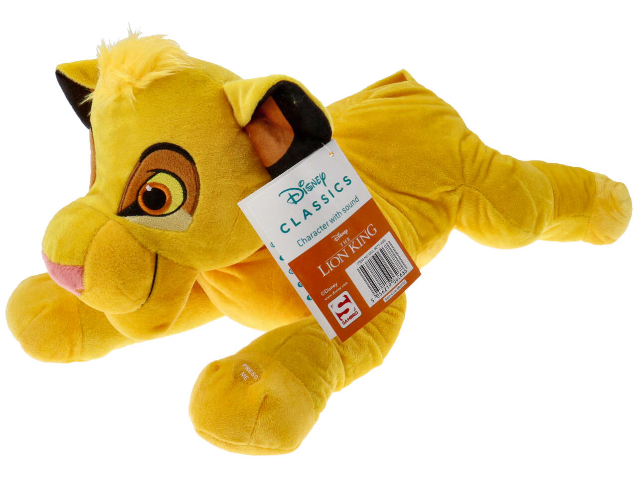 Peluche sonoro disney 50cm