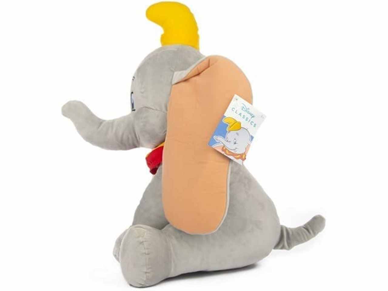 Peluche dumbo animal friends seduto con effetti sonori misura 45cm