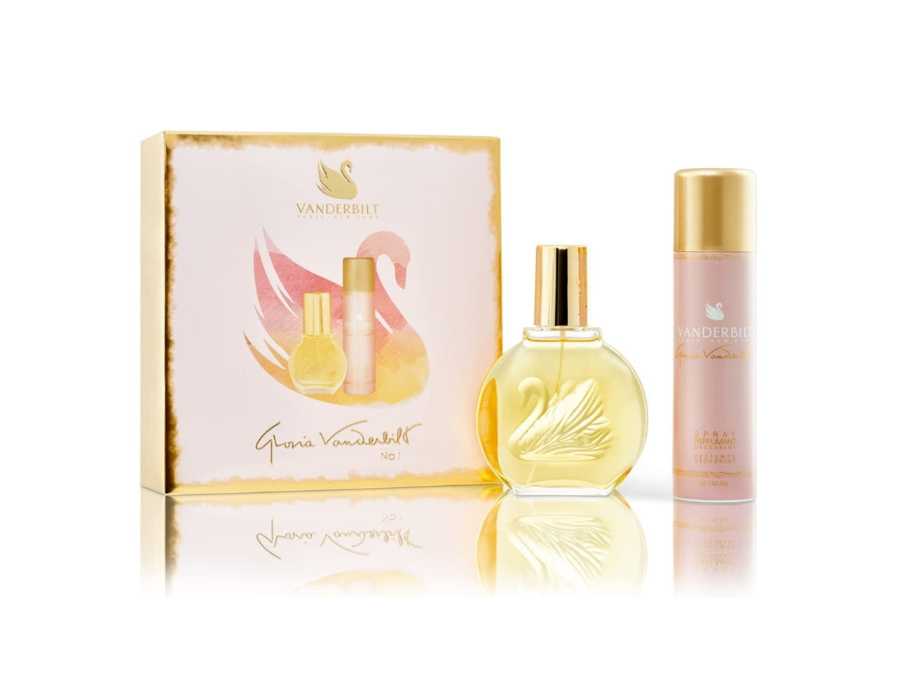 Vanderbilt coffret eau de toilette 100ml + deo 150ml vapo