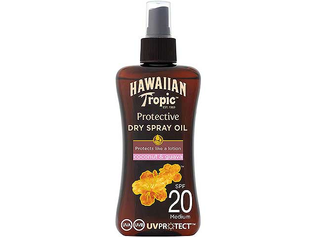 Hawaain tropic dry spray oil spf20